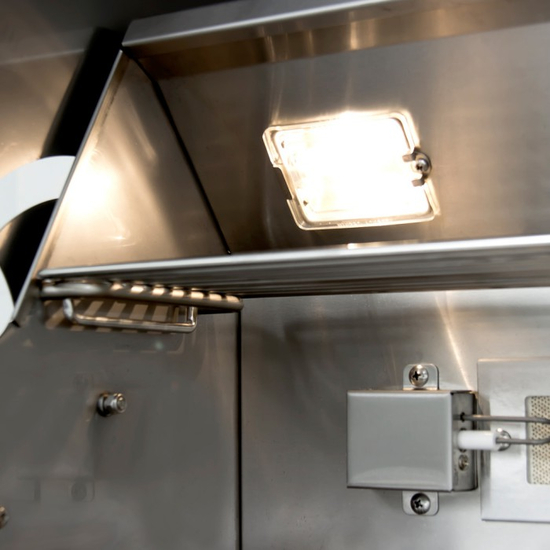 Blaze Professional LUX Freestanding 34" Gas Grill 3-Burner Internal Halogen Lighting System