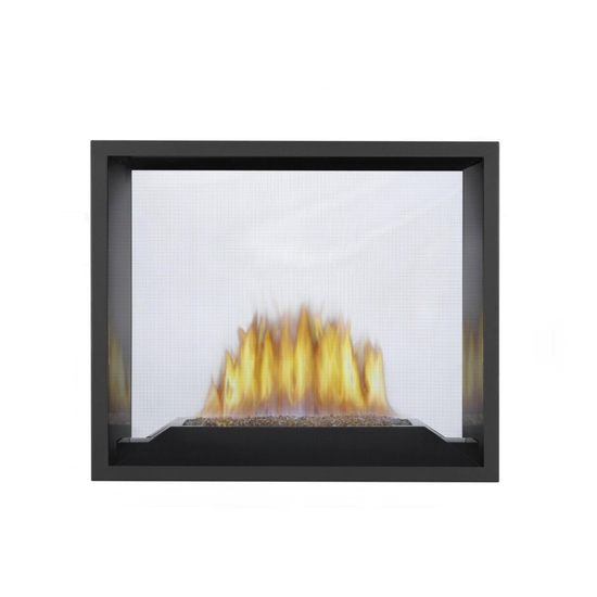 54 Inch Napoleon High Definition 81 Direct Vent-HD81NT-1-Gas Fireplace with Glass Embers Burner Assembly
