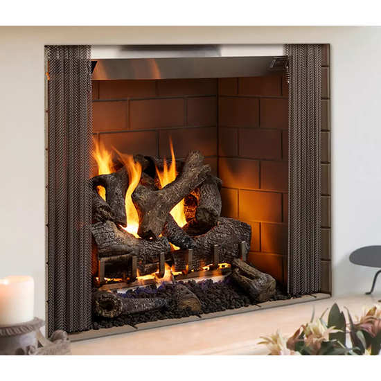 Majestic Castlewood 42" Outdoor Wood Fireplace - ODCASTLEWD-42-B