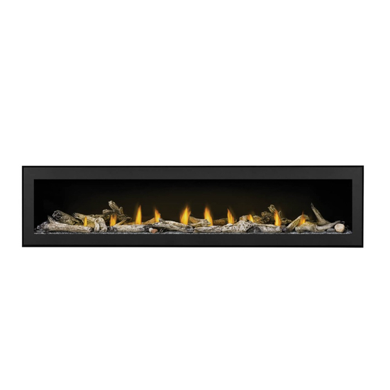 Napoleon Vector 74 Inches Series Direct Vent Gas Fireplace-LV74N