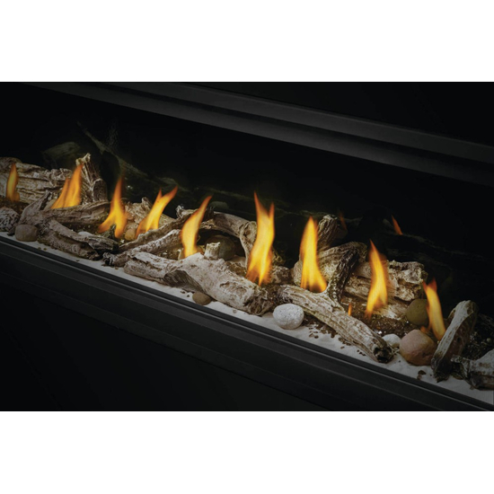 Napoleon Vector-LV50N2-2-Series See Through Direct Vent Gas Fireplace Media Kit Shore Fire Kit