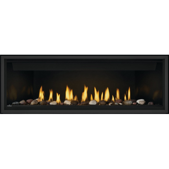 Napoleon Ascent Linear Series-BL56NTE-Direct Vent Gas Fireplace 56 Inch with Classic Black Surround