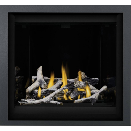 Napoleon Altitude X Series-AX36NTE-Direct Vent Gas Fireplace with Birch Log Kit