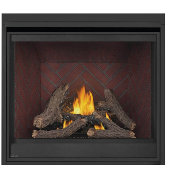 Napoleon Ascent Deep 42" with Old Town Red™ Herringbone Decorative Panel