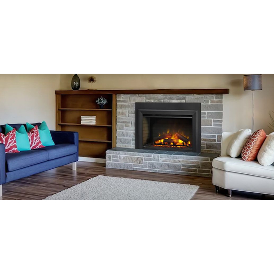 SimpliFire Electric Fireplace Insert with Surround