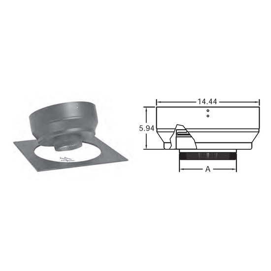Delux Ceiling Support Size