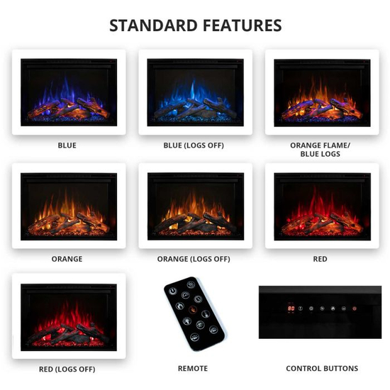 Modern Flames Redstone Standard Features
