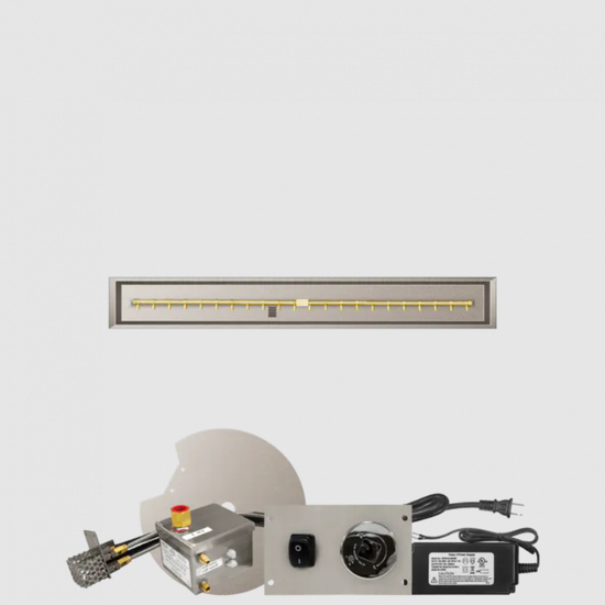 Firegear Linear Drop-In T Burner Pro Series Burner Systems | LOF in AWS 60 Inches