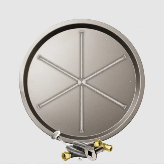 Firegear Round Drop-In Stainless Steel Burner Systems | FPB in MT 33 Inches