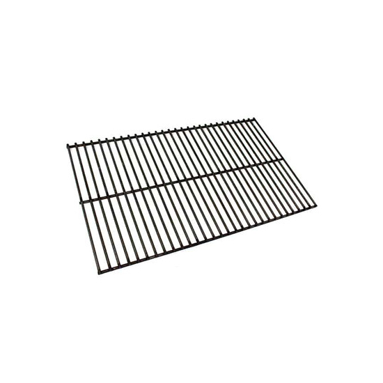 This carbon steel MHP BG43 grill, measuring 20-3/16" x 12-1/2", is compatible with the Charmglow A35AG.