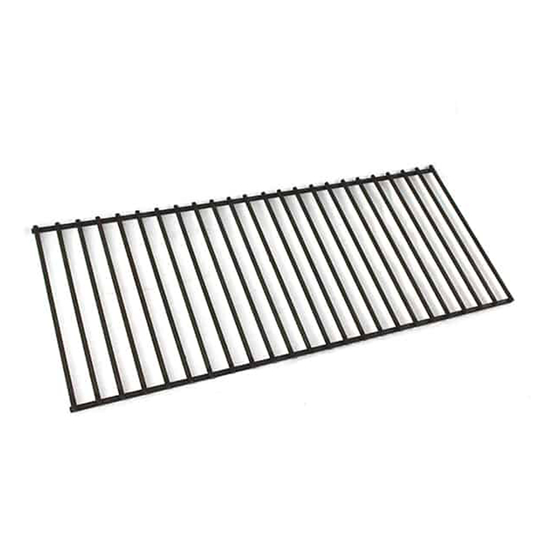Carbon steel briquette grate compatible with Charbroil GG6226, measuring 21-1/8″ x 8-7/8″.