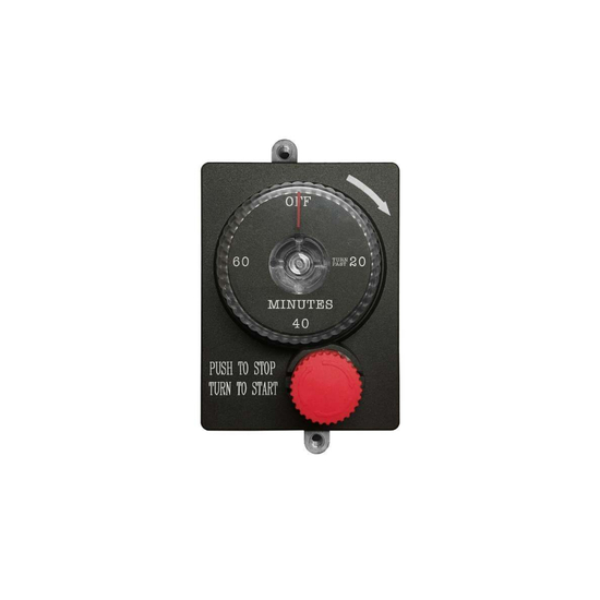 Firegear Mechanical Timer with Manual Emergency Shut-off | ESTOP1-0H