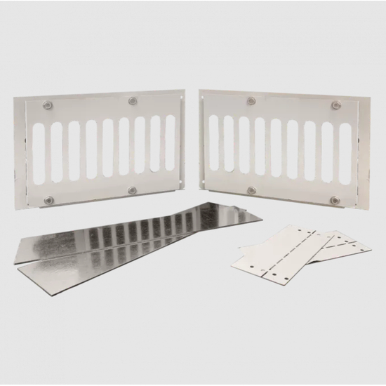 Firegear 6 Inches Stainless Steel Paver Vent Kit with Lintel SRW / Paver Components | PAVER-VENT-6-LNTS