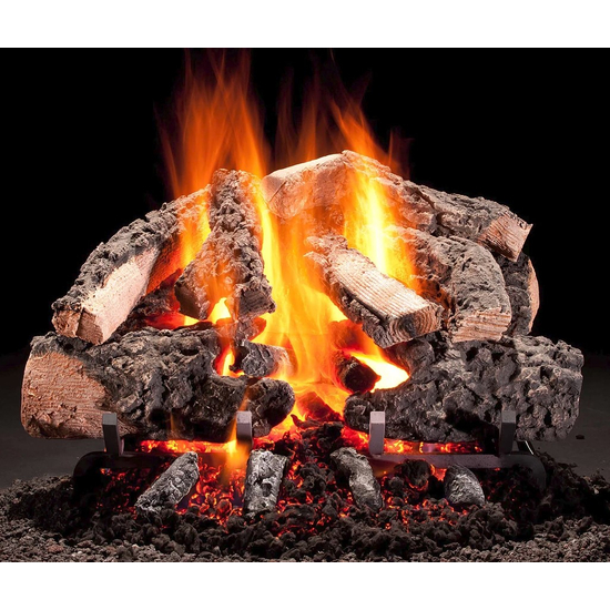 Woodland Timbers Gas Vented Log Set With System-4 Burner