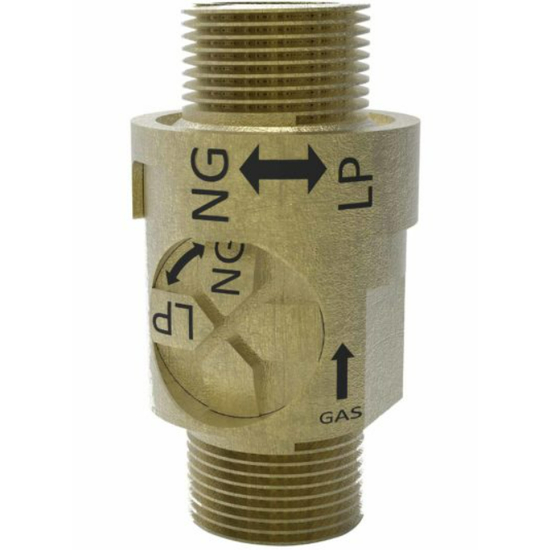 HPC H-Burner FPPK Series Push-Button Ignition Fire Pit Insert | TOR-FPPKxxXxx-H-FLEX-xx Equipped With Universal Gas Orifice (UGO)