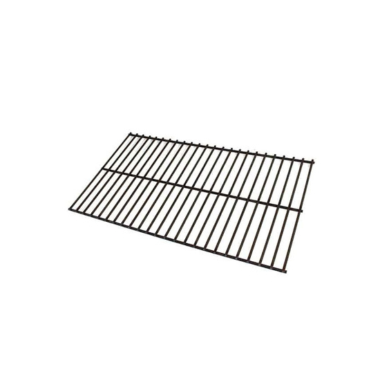 This Briquette Grate, made of carbon steel and measuring 22" x 12-1/2", is compatible with the Arkla 41693 grill.