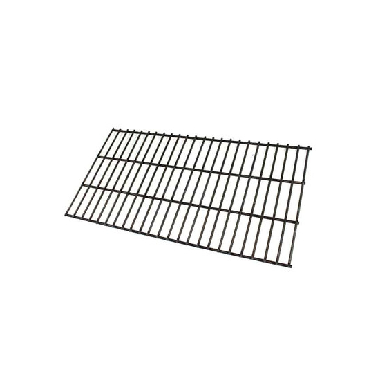 22-3/4″ x 12″ Carbon Steel 3 grid briquette grate serves as the grill's heat plate for Charmglow 3000.