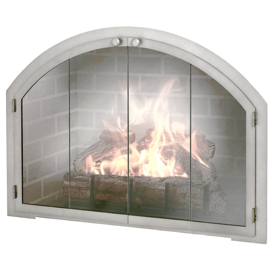 Arched Fireplace Door