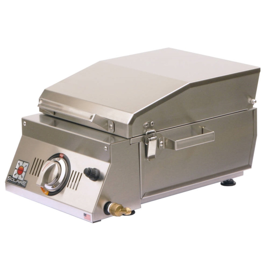 Solaire AllAbout Single Burner Gas Grill - closed.