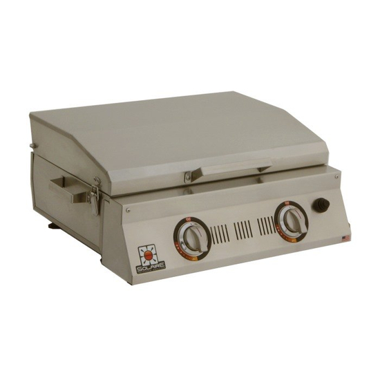 Solaire AllAbout Double Burner Tabletop Gas Grill