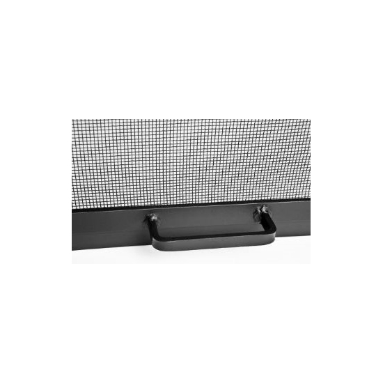 Square Stainless Steel Hinged Fire Pit Screen door handle