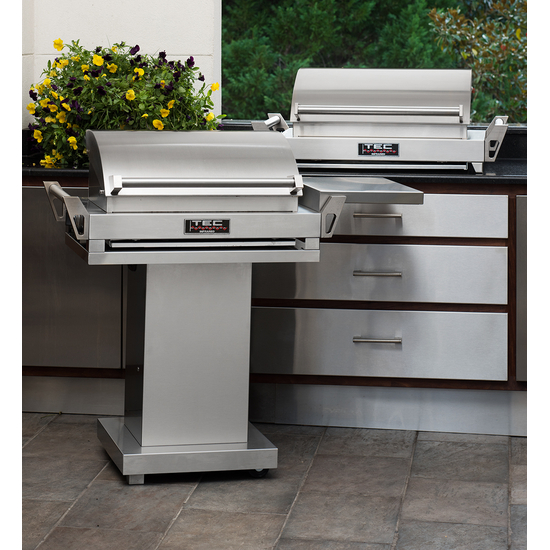 TEC G-Sport FR Infrared Grill On Stainless Steel Pedestal 36 Inch