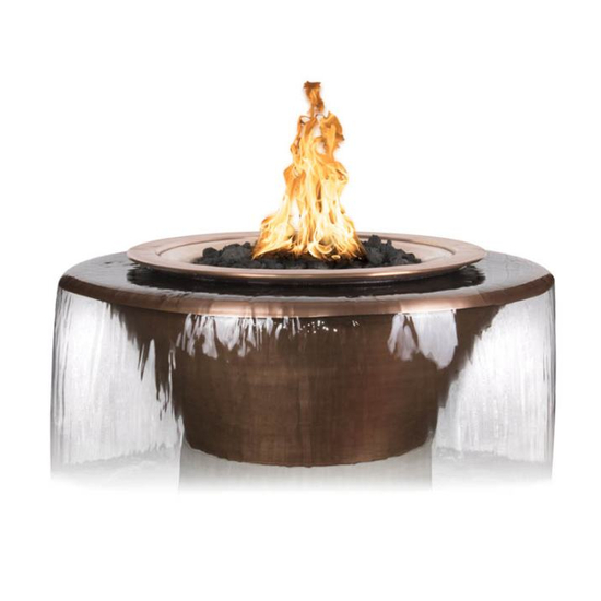 30" Cazo 360° Copper Fire & Water Bowl