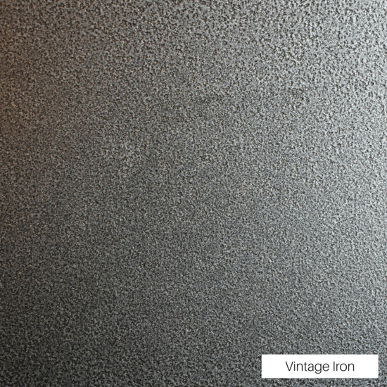 Vintage Iron powder coat finish