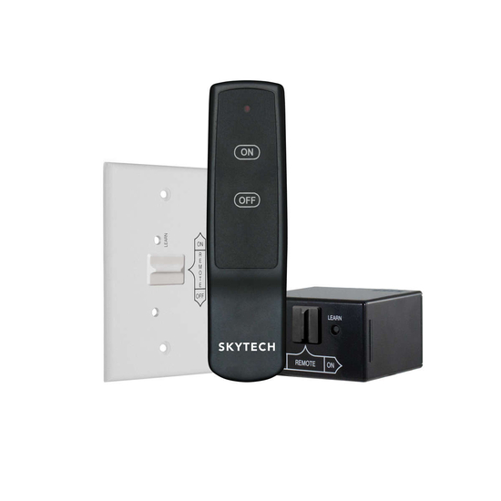 Skytech On/Off remote with battery powered transmitter and receiver