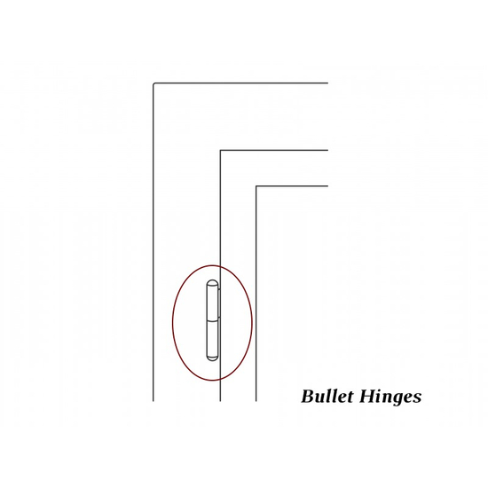 Bullet hinge detail