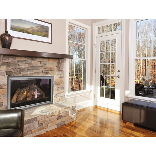 Frame your fireplace in style with the Apex Masonry Fireplace Door!