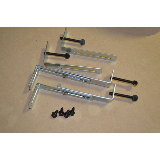Lintel Clamp Kit 4-6 Inch Adjustable With Bottom Bracket Assembled