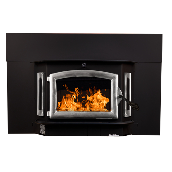 Buck Stove Model 91 Catalytic Wood Stove with Pewter Window