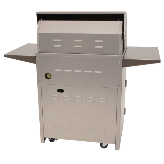 30 inch Solaire Cart Mount Grill backside