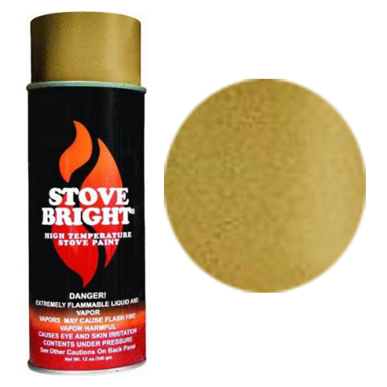 Goldenfire Brown High Temperature Stove Spray Paint