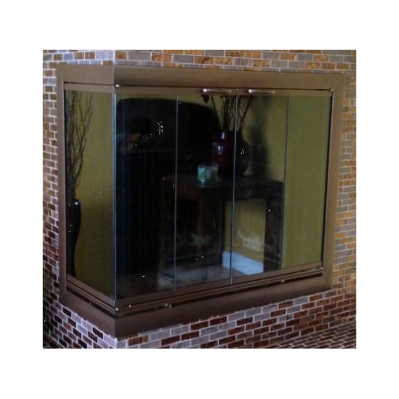 Brookfield Corner Fireplace Door