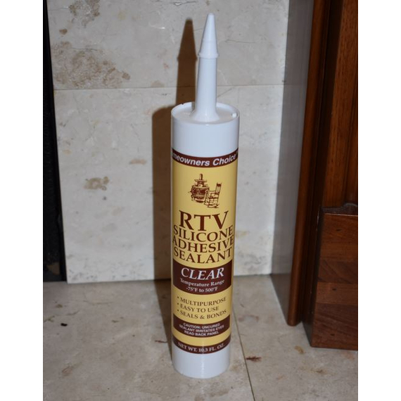 Clear High Temp RTV Silicone To 500 Degrees