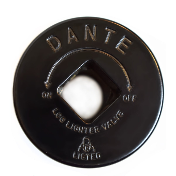 Flat Black escutcheons for shut off valves