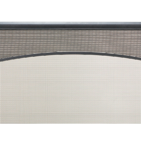 Sunrise Window Pane Design Direct Vent Screen top arch detail.