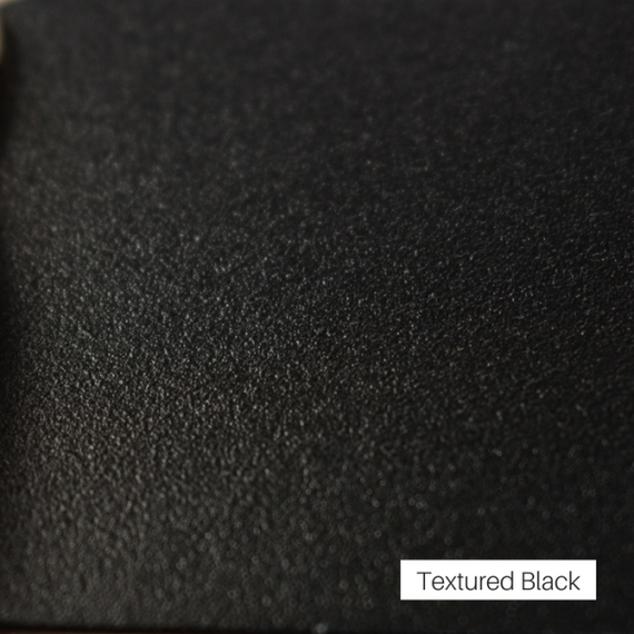 Textured Black Finish