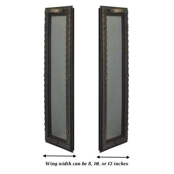 Wing width can be customized in 8, 10, or 12 inch widths