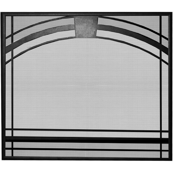 Keystone Direct Vent Screen in Rustic Black