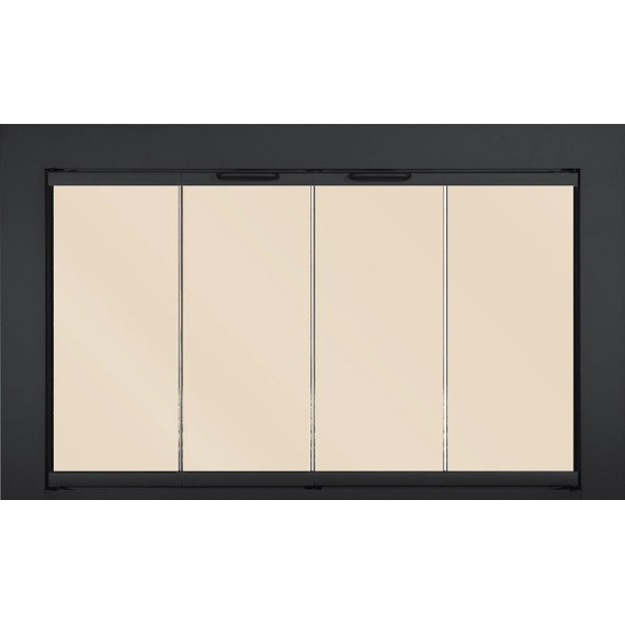 Reserve Masonry Fireplace Door In Black