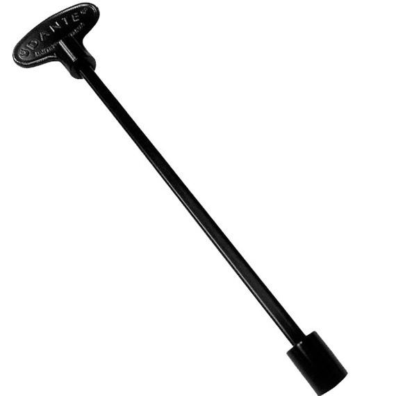 8 inch black universal gas valve key