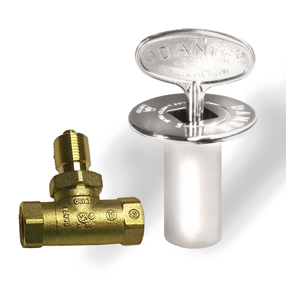 Satin Nickel Shut Off Valve Kit