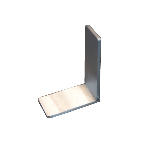 Modern style feet for the Pinnacle glass fireplace screen