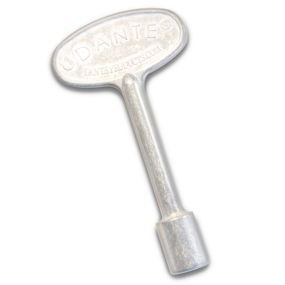 Ready to paint gas valve key