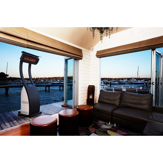 Use the Tungsten Smart-Heat Portable Gas Heater at your Beach House!