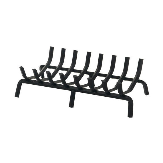Rectangular Steel Fireplace Grate