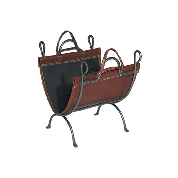 Anvil log carrier and frame
